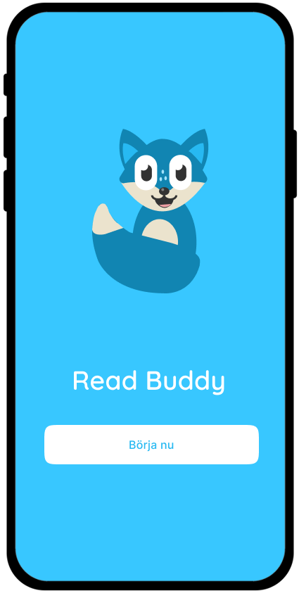 Skärmbild från Read Buddy – kom igång
